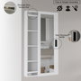 Hanah Home Lun1-W Estantería para Baño Blanca